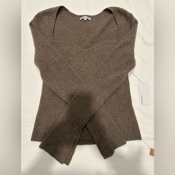 Reformation Glenna Cashmere Sweater - Picture 3 of 4